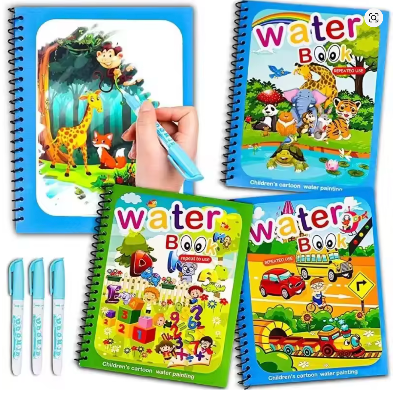 AquaBook® - Livre de dessin magique à l'eau